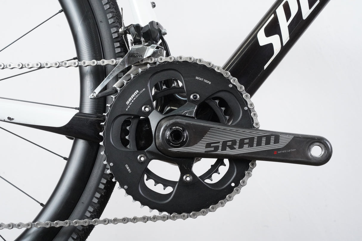 58cm Specialized Crux SRAM Red Reynolds ATR 11 Speed Disc Brake Carbon CX Bike