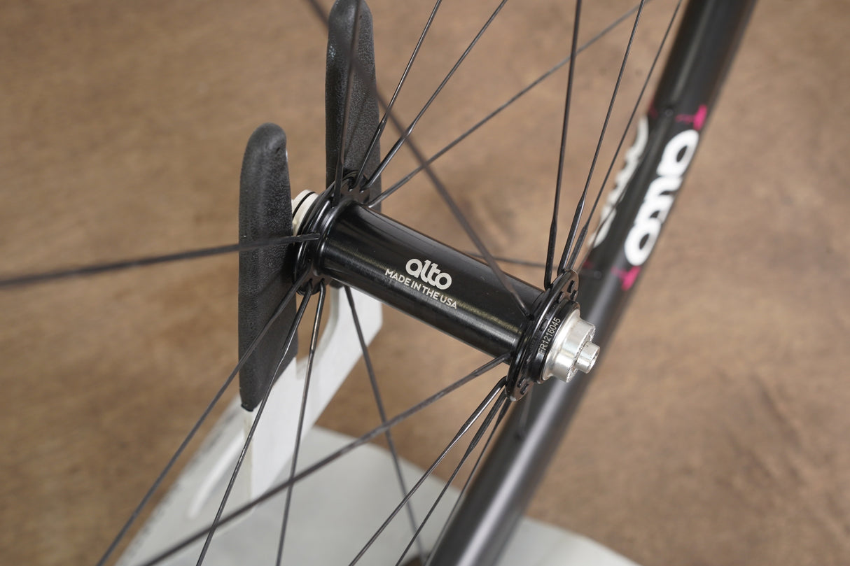 Alto Cycling CC40 DT Swiss 240s Carbon Clincher Rim Brake Wheelset 11 Speed