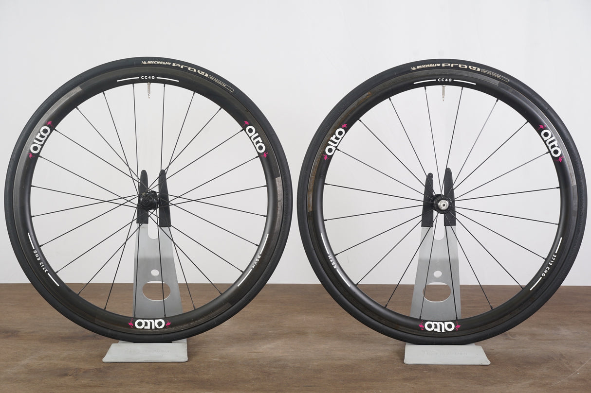 Alto Cycling CC40 DT Swiss 240s Carbon Clincher Rim Brake Wheelset 11 Speed