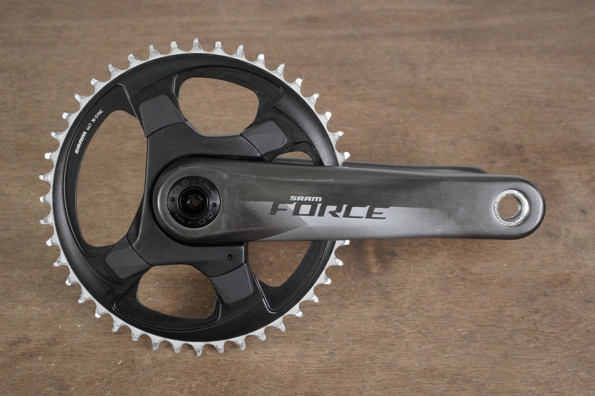 175mm 44T DUB SRAM Force 1 AXS 12 Speed Road Crankset