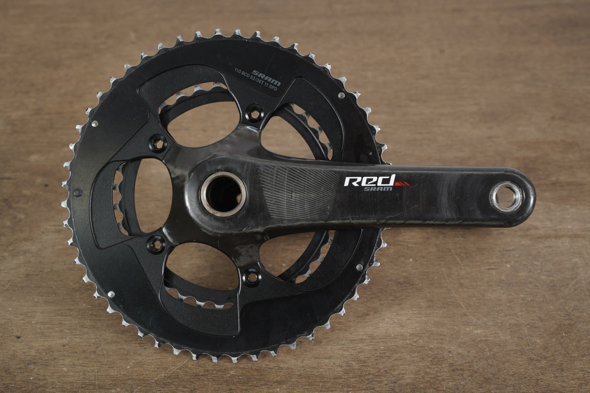 172.5mm 52/36T GXP SRAM Red 22 Carbon Road Crankset