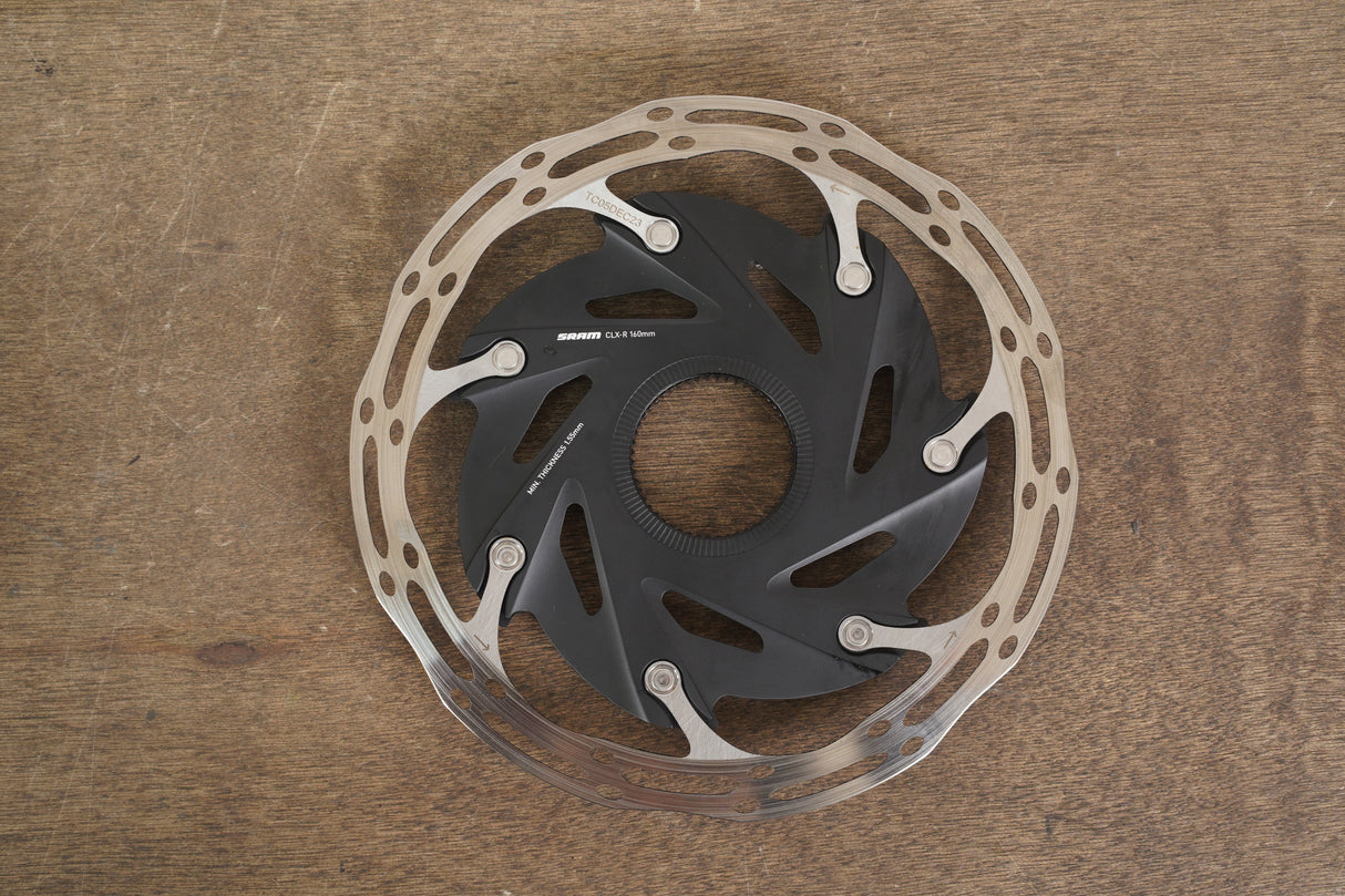 (2) 160mm SRAM Centerline CLX Center Lock Disc Brake Rotors