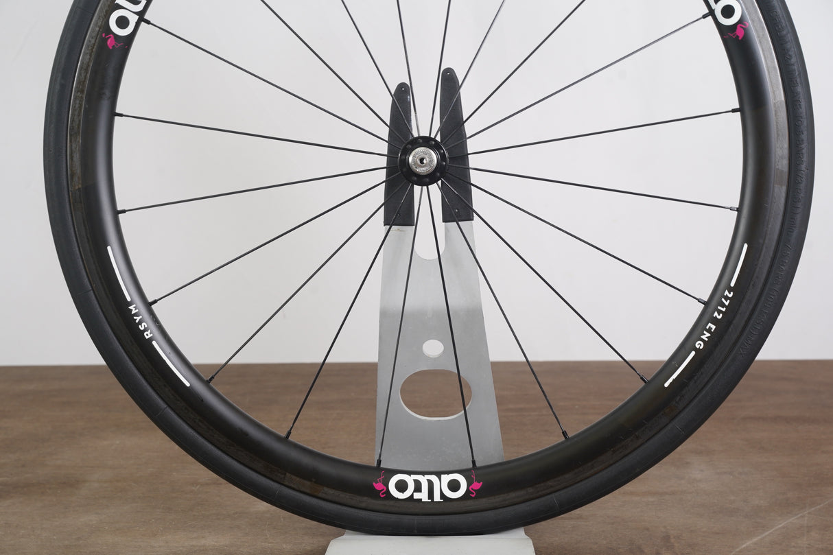 Alto Cycling CC40 DT Swiss 240s Carbon Clincher Rim Brake Wheelset 11 Speed