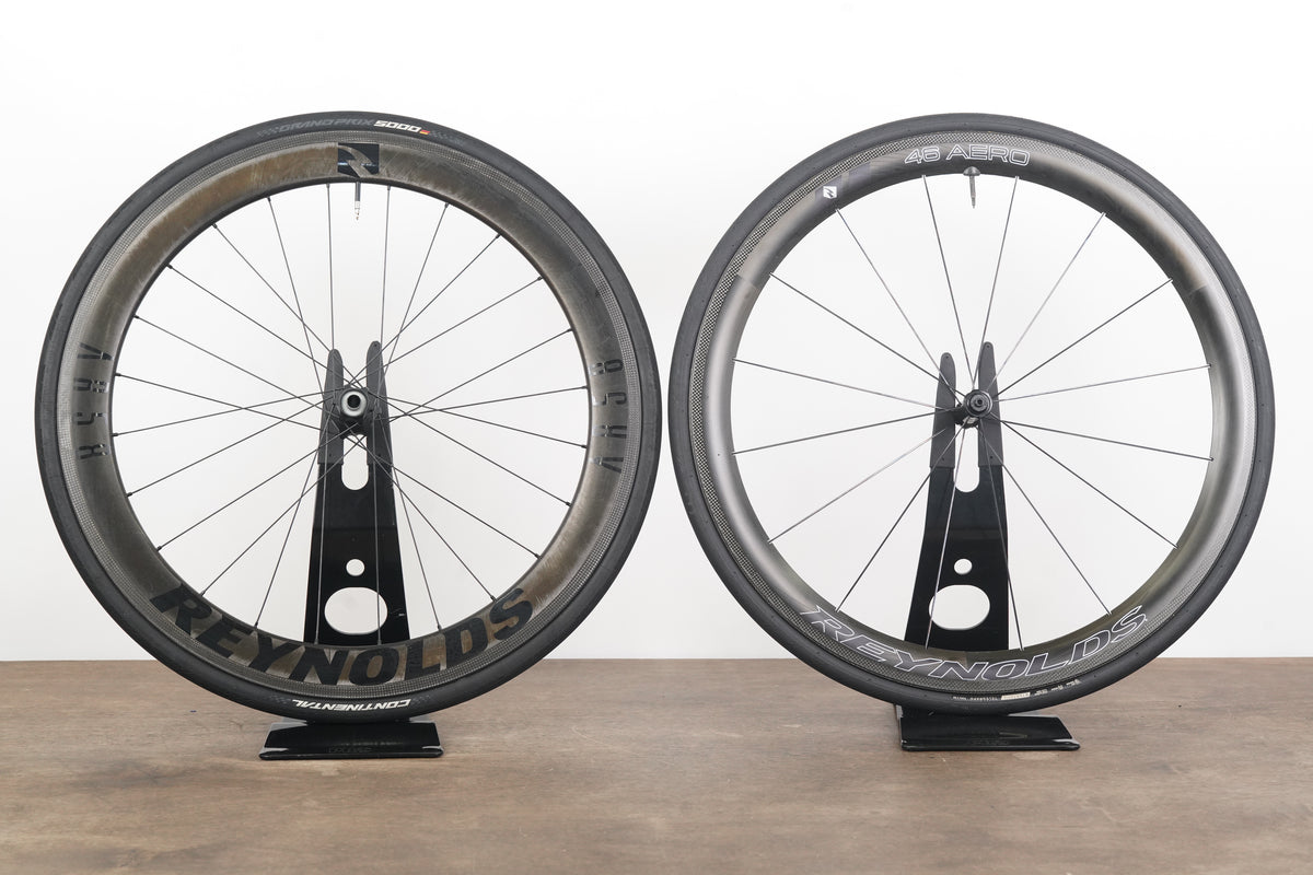 Reynolds AR58 46 Aero Carbon Clincher Rim Brake Wheelset 11 Speed AR 58