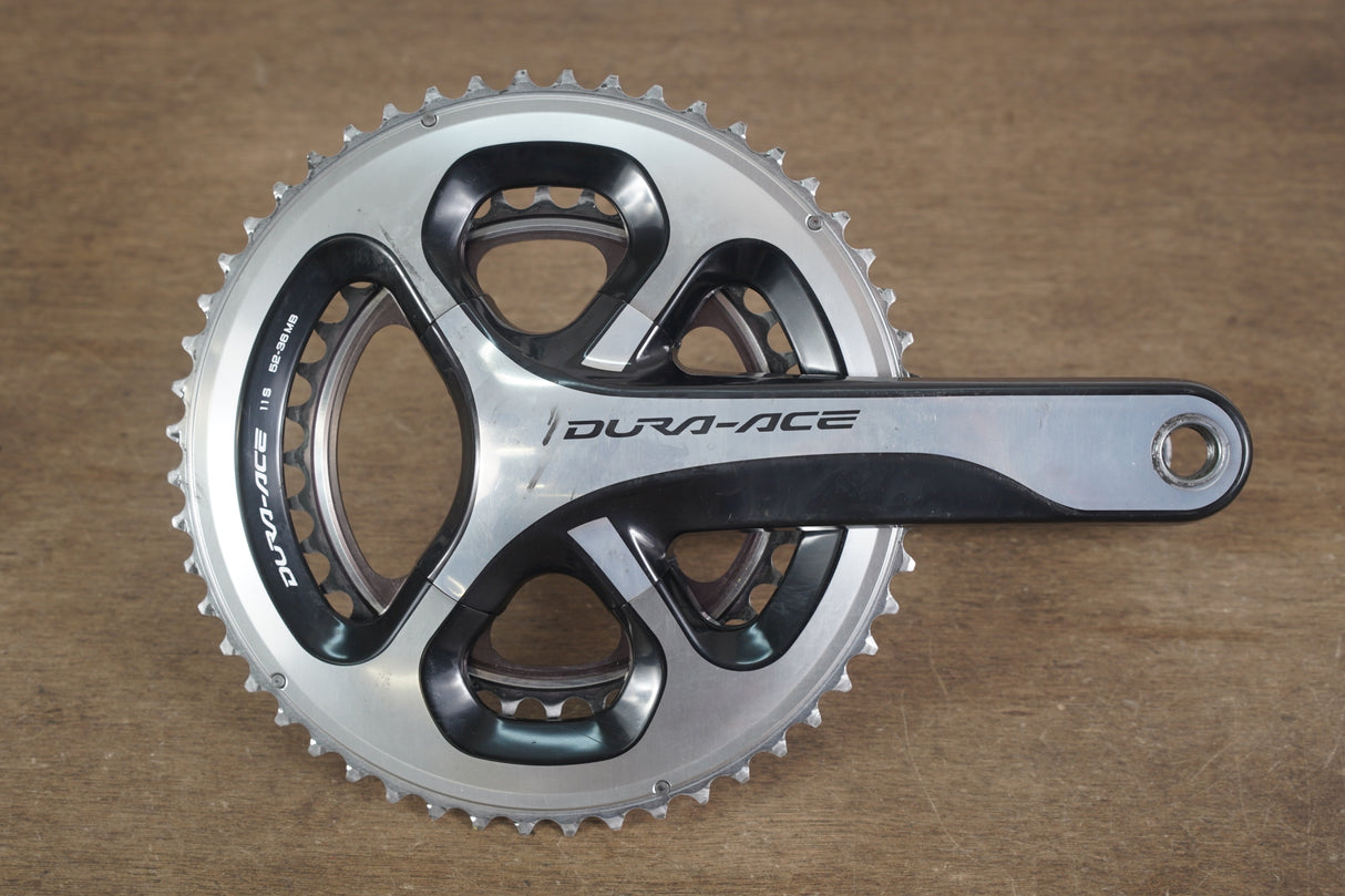 172.5mm 52/36T Shimano Dura-Ace FC-9000 11 Speed Crankset