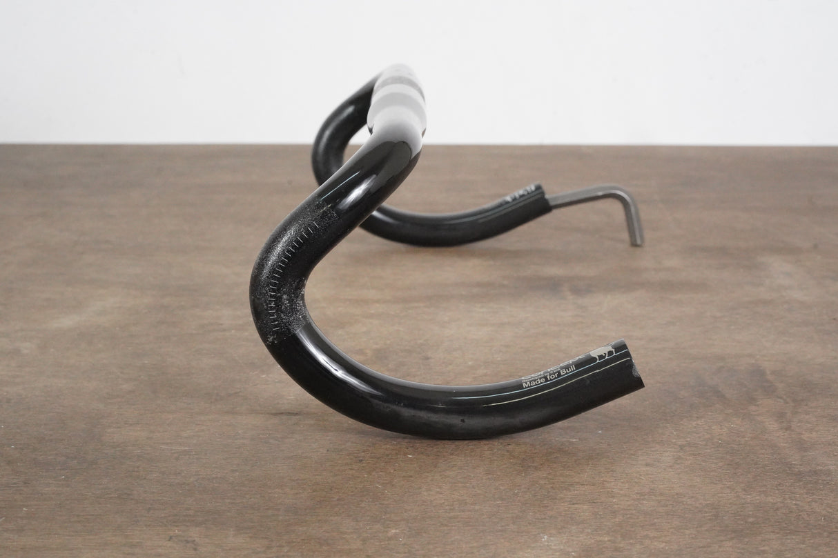 40cm Fizik Cyrano R1 Bull Carbon Compact Road Handlebar 31.8mm
