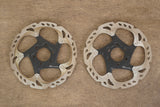 (2) 160mm Shimano Deore XT SM-RT86-S Center Lock Disc Brake Road CX MTB Rotors