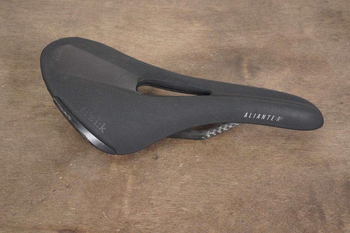 140mm (Regular) Fizik Aliante Open R1 Carbon Rail Road Saddle 196g