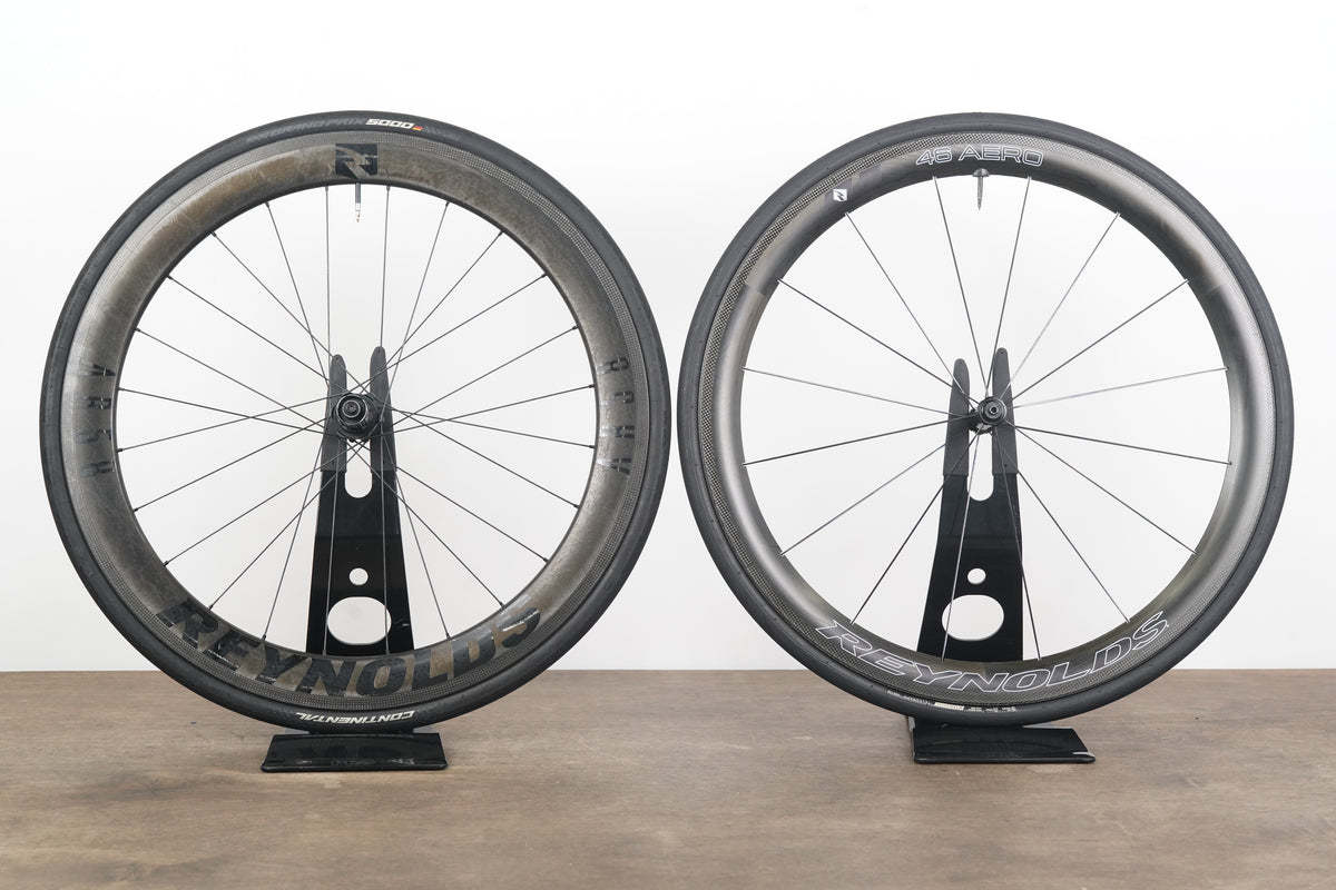 Reynolds AR58 46 Aero Carbon Clincher Rim Brake Wheelset 11 Speed AR 58