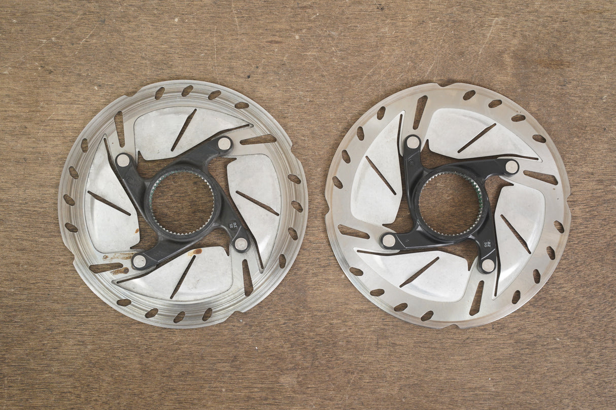 (2) 160mm Shimano Ultegra SM-RT800-S Center Lock Disc Brake Rotors RT 800