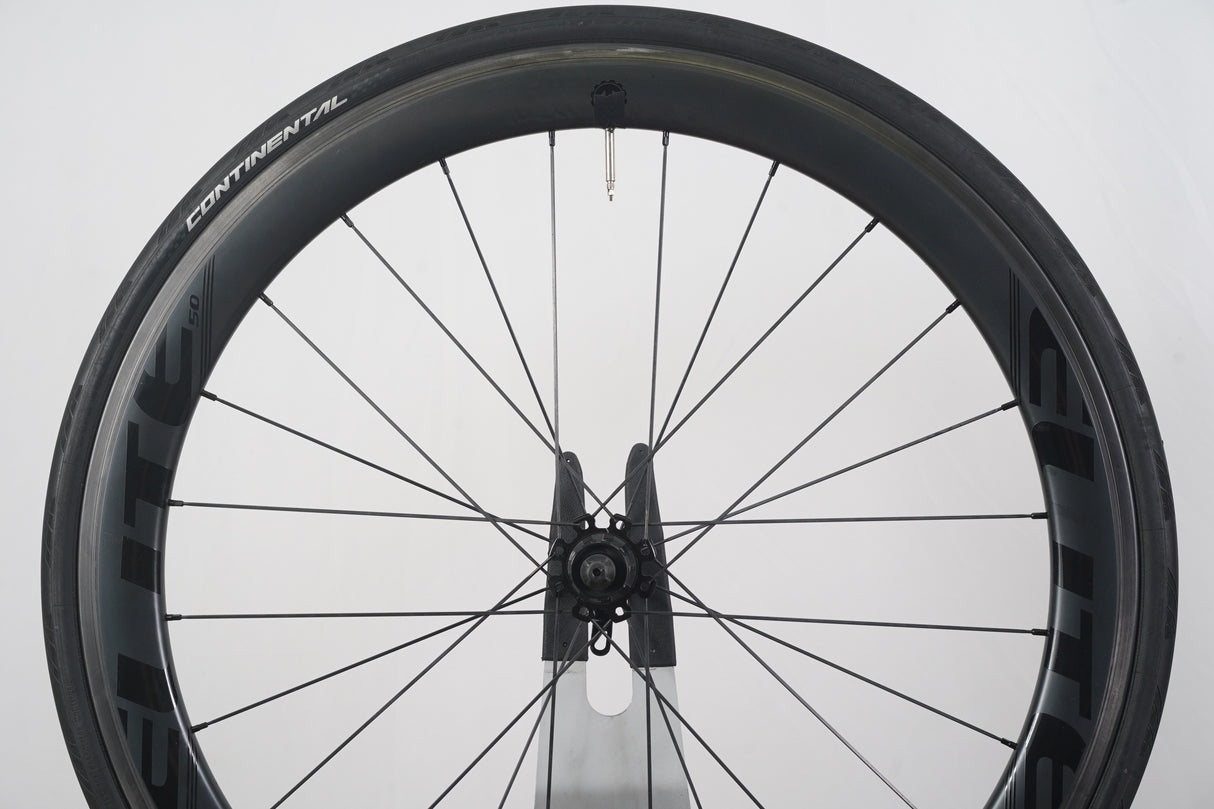Elite Wheels Marvel 50 Tubeless Clincher Rim Brake Wheelset Shimano/SRAM 11 Speed