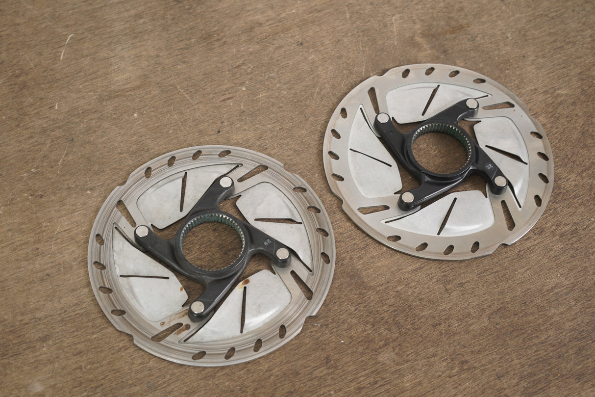 (2) 160mm Shimano Ultegra SM-RT800-S Center Lock Disc Brake Rotors RT 800