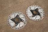 (2) 160mm Shimano Ultegra SM-RT800-S Center Lock Disc Brake Rotors RT 800