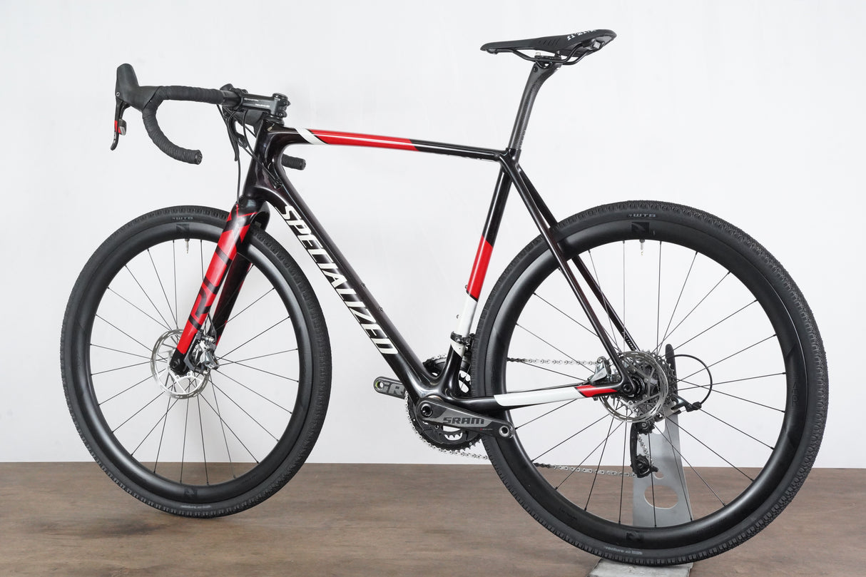 58cm Specialized Crux SRAM Red Reynolds ATR 11 Speed Disc Brake Carbon CX Bike