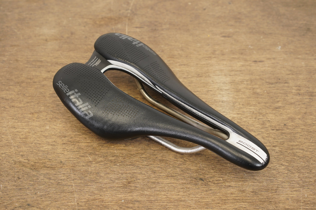 135mm Selle Italia SLR Boost Endurance Titanium 316 Rail Road Saddle 204g