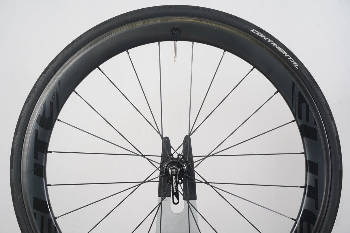 Elite Wheels Marvel 50 Tubeless Clincher Rim Brake Wheelset Shimano/SRAM 11 Speed