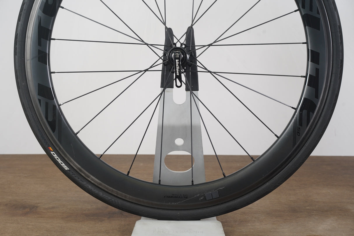 Elite Wheels Marvel 50 Tubeless Clincher Rim Brake Wheelset Shimano/SRAM 11 Speed