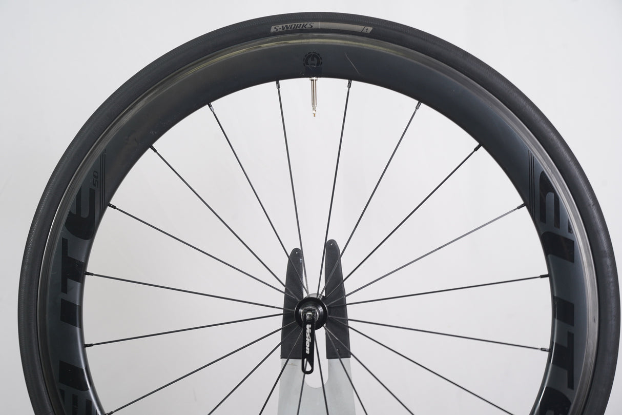 Elite Wheels Marvel 50 Tubeless Clincher Rim Brake Wheelset Shimano/SRAM 11 Speed