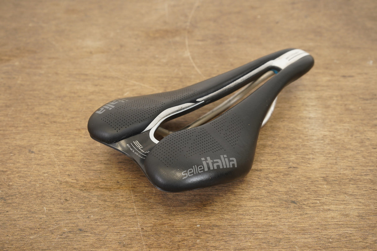 135mm Selle Italia SLR Boost Endurance Titanium 316 Rail Road Saddle 204g