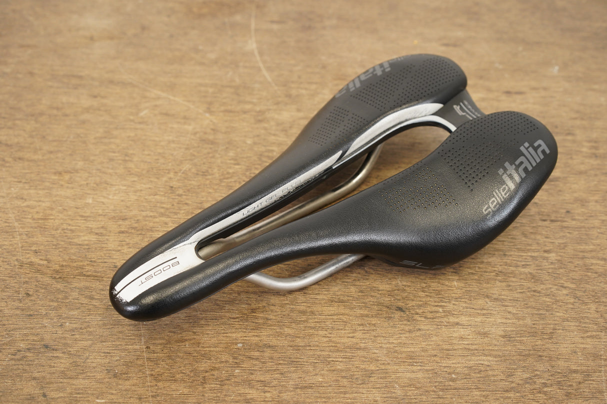 135mm Selle Italia SLR Boost Endurance Titanium 316 Rail Road Saddle 204g