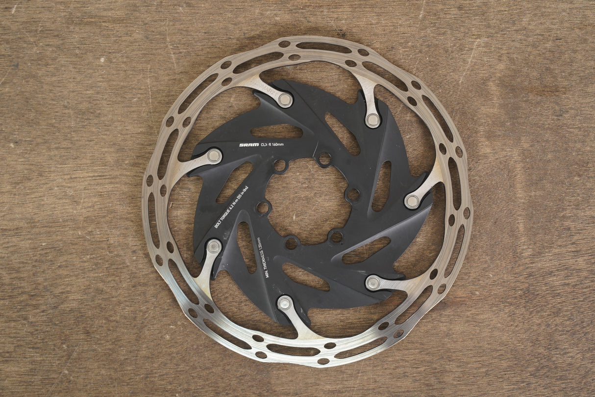 (1) 160mm SRAM CenterLine CLX-R Center Lock Disc Brake Rotor