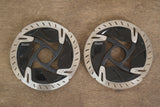 (2) 160mm Shimano Dura-Ace SM-RT900-S Center Lock Disc Brake Rotors