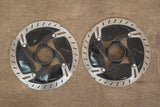 (2) 160mm Shimano Dura-Ace SM-RT900-S Center Lock Disc Brake Rotors
