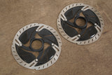(2) 160mm Shimano Dura-Ace SM-RT900-S Center Lock Disc Brake Rotors