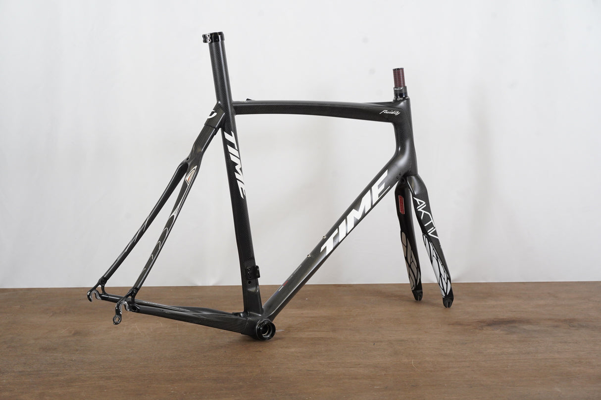 L (Large) Time Fluidity Carbon Rim Brake Road Frameset