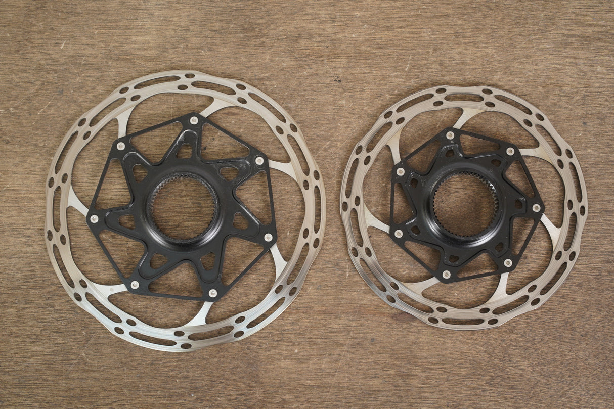 (2) 160mm/140mm SRAM CenterLine CLX Center Lock Disc Brake Rotors