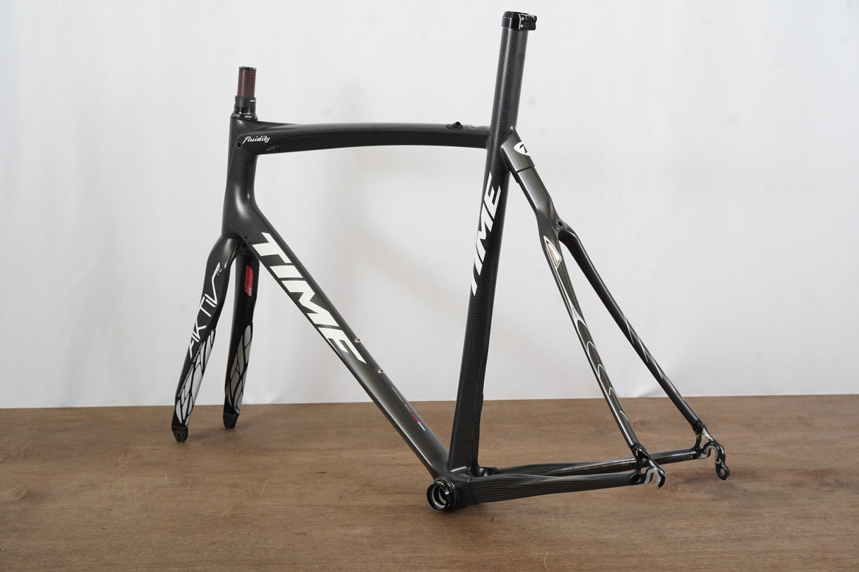 L (Large) Time Fluidity Carbon Rim Brake Road Frameset