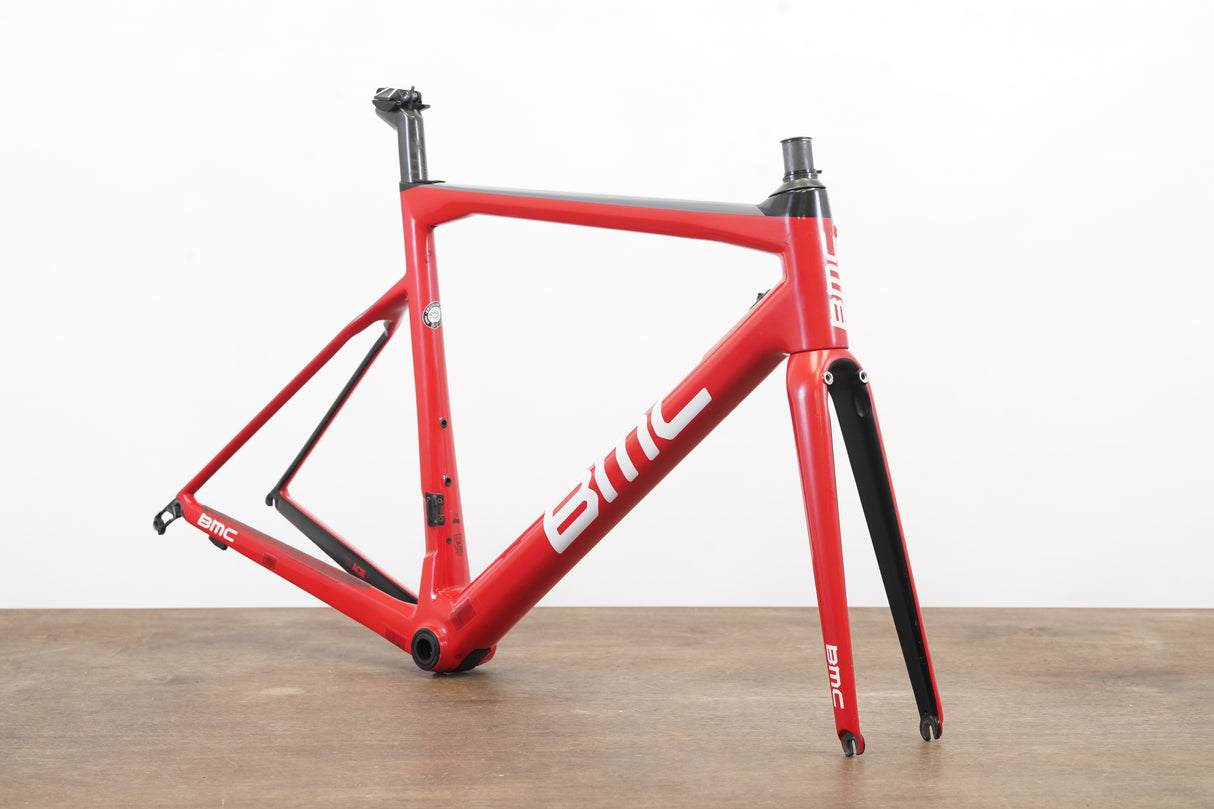 54cm BMC TeamMachine SLR01 Carbon Rim Brake Frameset SLR 01