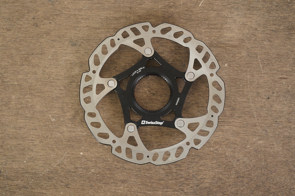 (2) 140mm SwissStop Catalyst Pro Center Lock Disc Brake Rotors