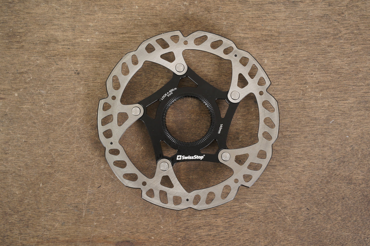 (2) 140mm SwissStop Catalyst Pro Center Lock Disc Brake Rotors