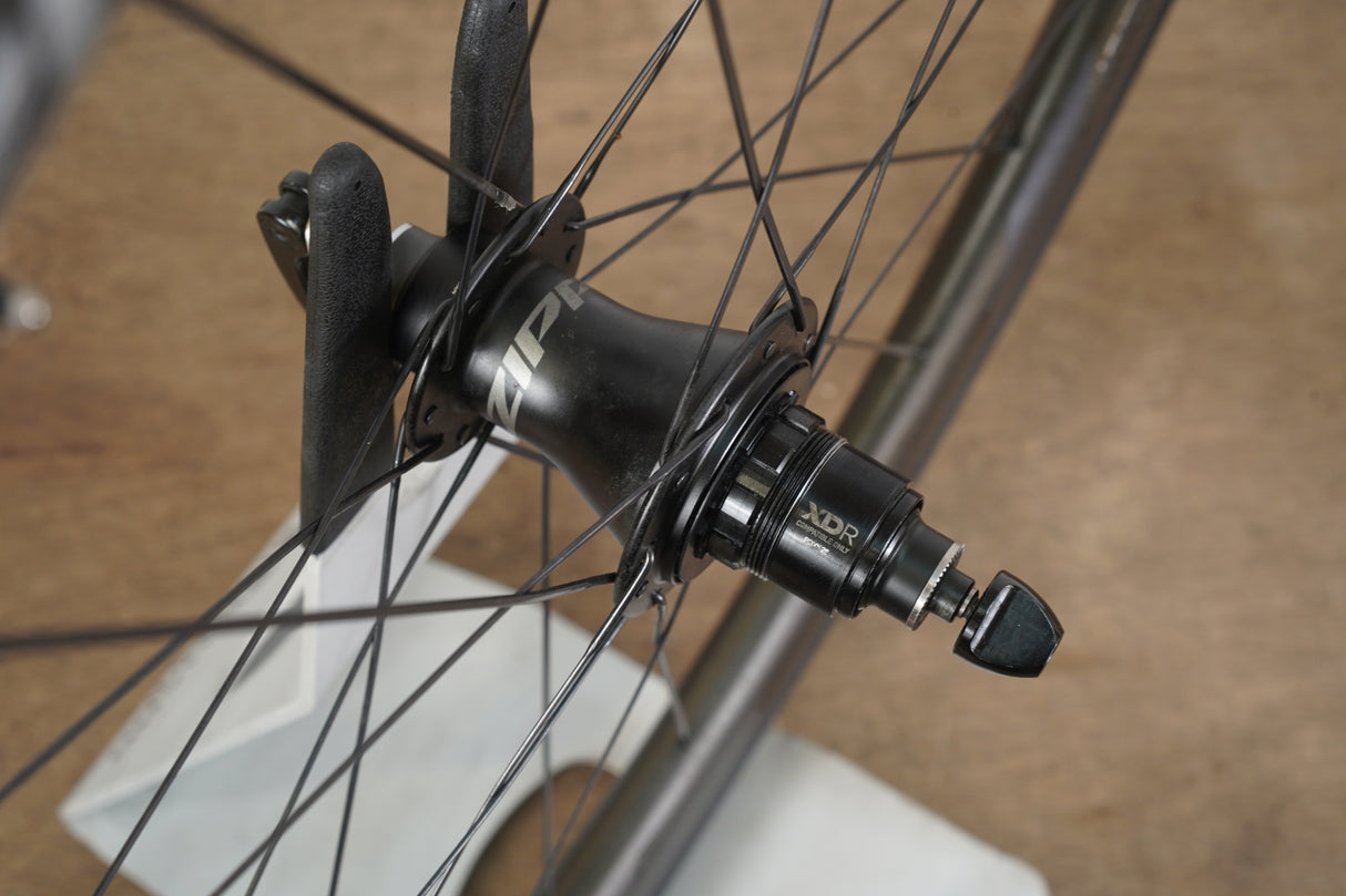 Zipp 303 Firecrest ZR1 Carbon Tubeless Clincher Rim Brake Wheelset XDR 12 Speed