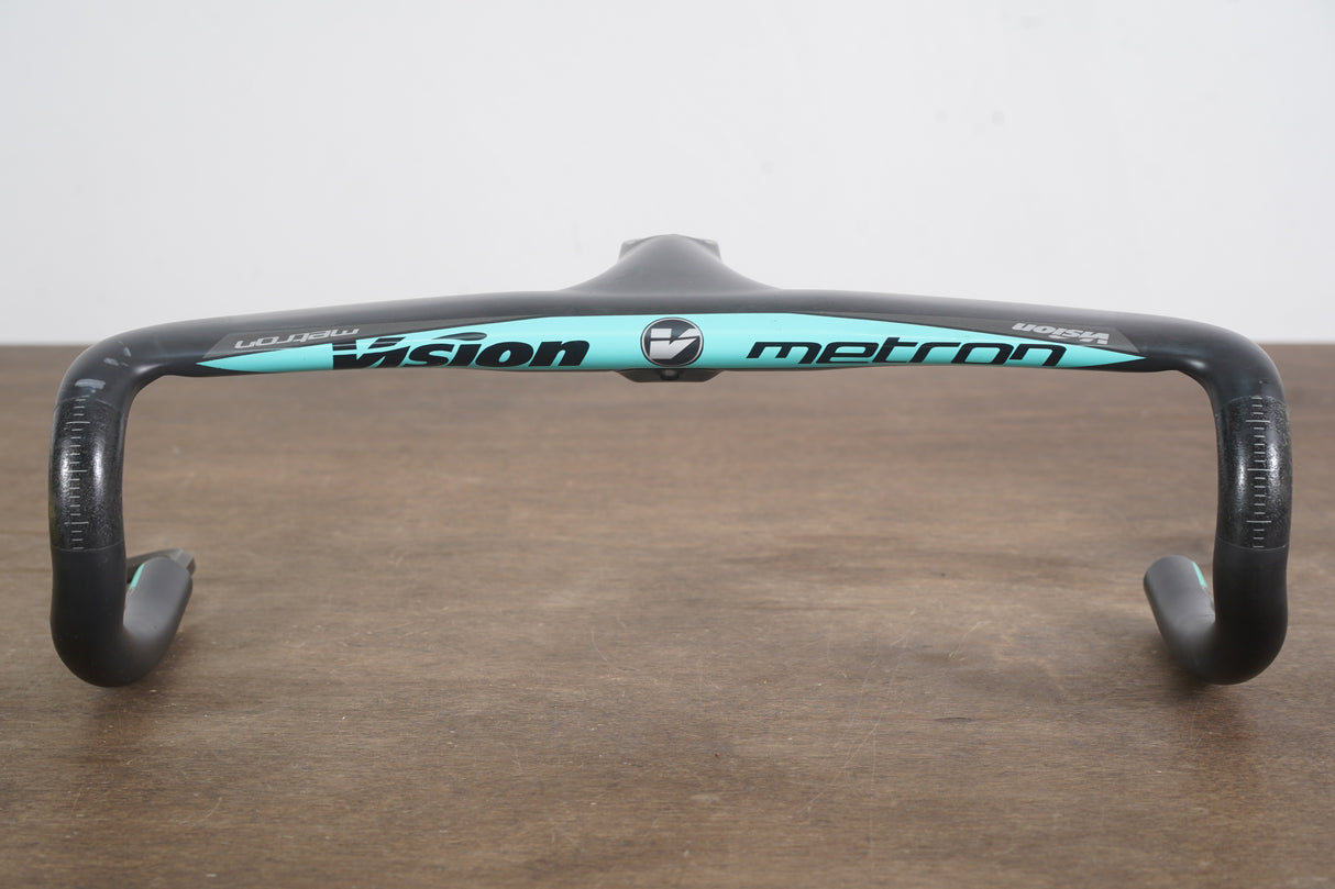 40cm Vision Metron 5D 100mm -6 Degree Integrated Carbon Barstem Handlebar