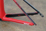 54cm BMC TeamMachine SLR01 Carbon Rim Brake Frameset SLR 01