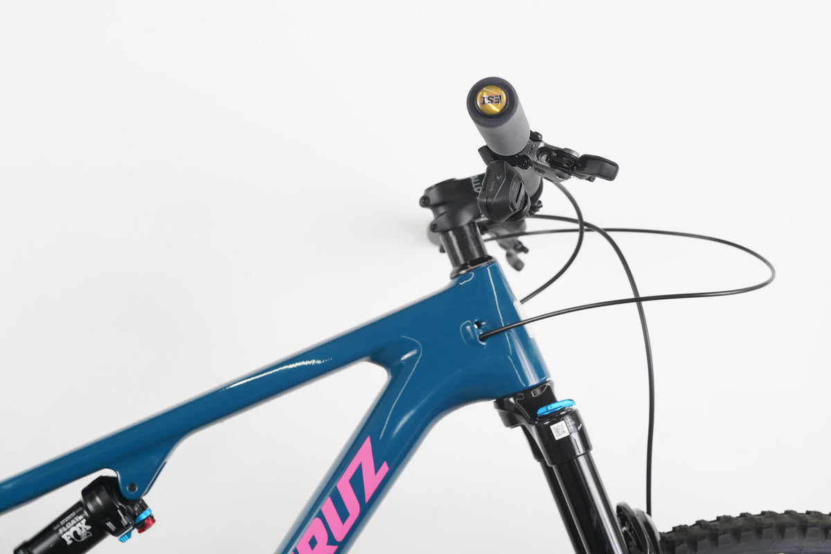 NEW 2025 L 29" Santa Cruz Blur 4 C GX Eagle AXS TR RaceFace ARC (Dark Teal)