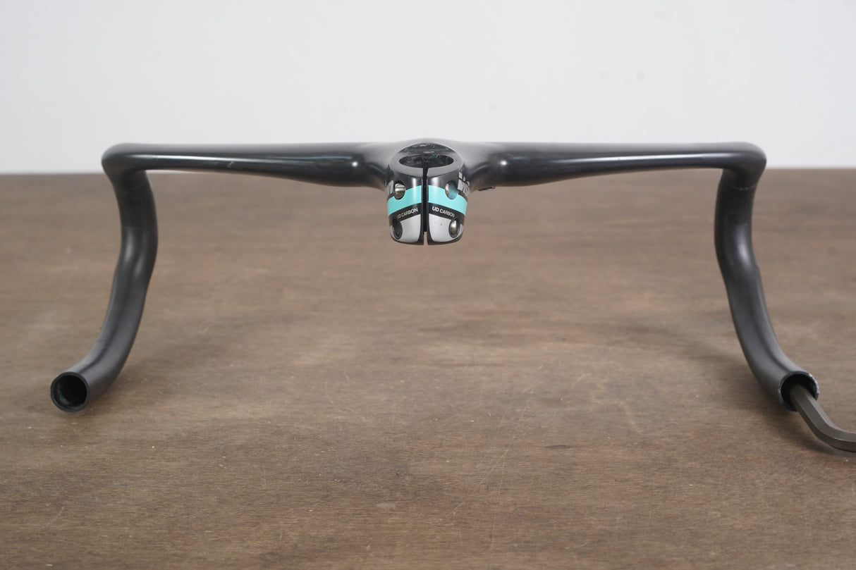 40cm Vision Metron 5D 100mm -6 Degree Integrated Carbon Barstem Handlebar