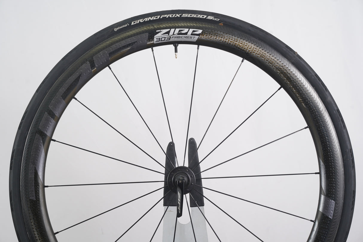 Zipp 303 Firecrest ZR1 Carbon Tubeless Clincher Rim Brake Wheelset XDR 12 Speed
