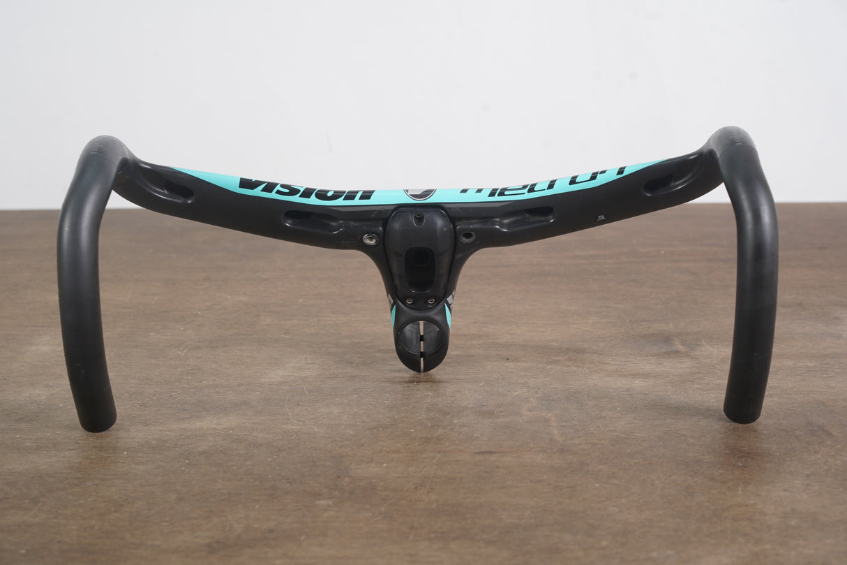 40cm Vision Metron 5D 100mm -6 Degree Integrated Carbon Barstem Handlebar