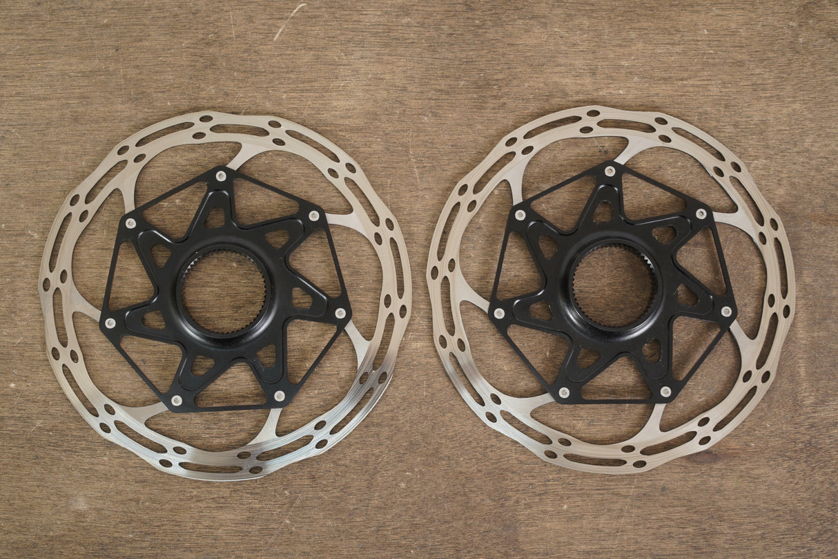 (2) 160mm SRAM CenterLine CLX Center Lock Disc Brake Rotors