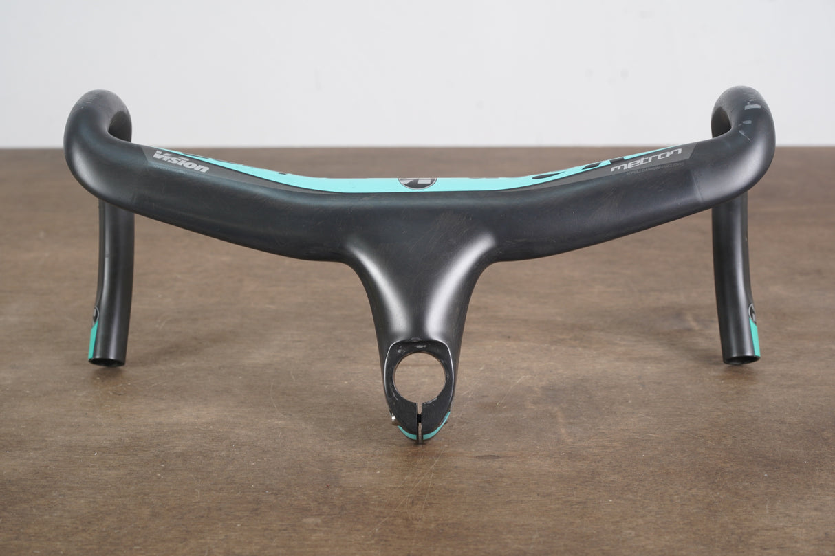 40cm Vision Metron 5D 100mm -6 Degree Integrated Carbon Barstem Handlebar