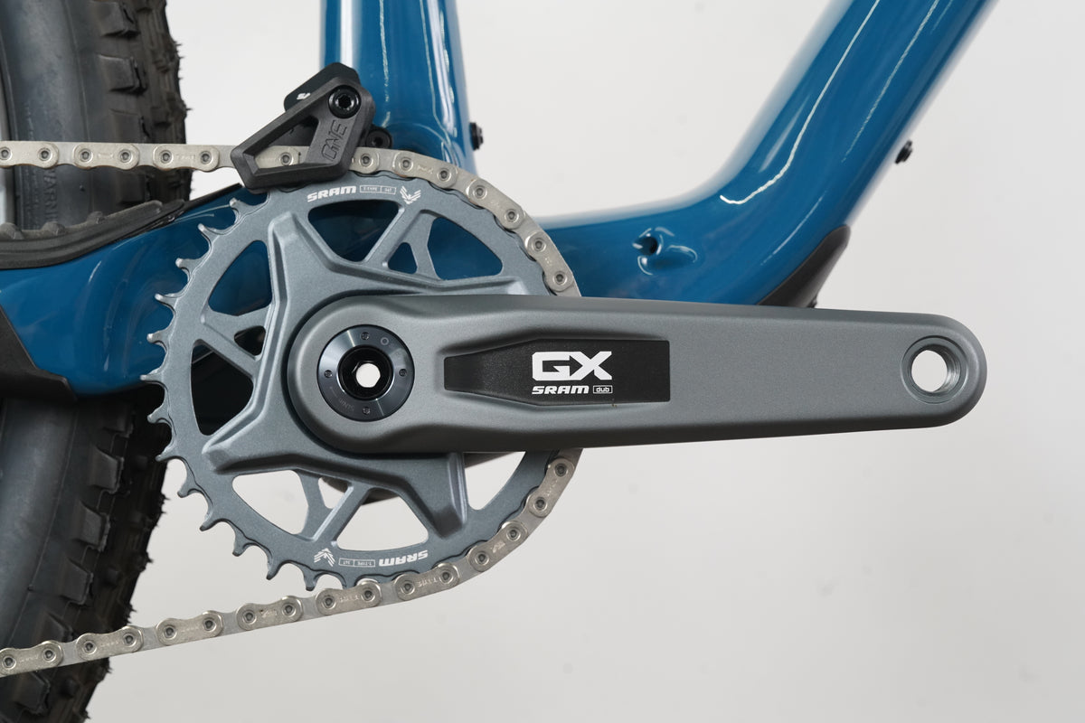 NEW 2025 L 29" Santa Cruz Blur 4 C GX Eagle AXS TR RaceFace ARC (Dark Teal)