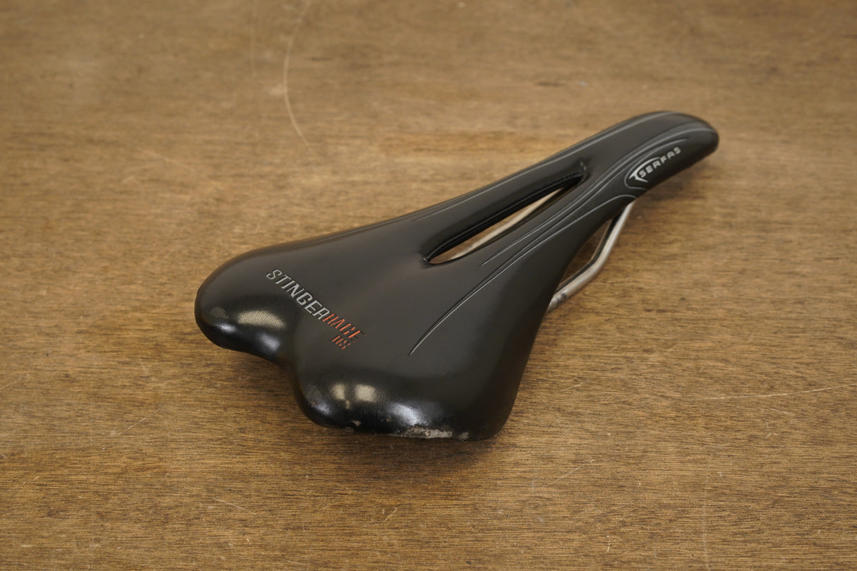 128mm Serfas Stinger Race Alloy Rail Saddle 214g