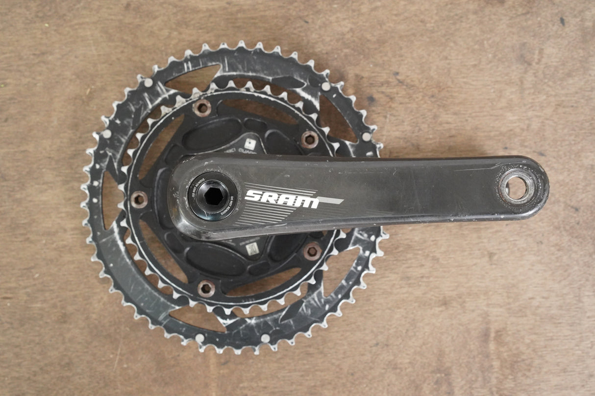 172.5mm 53/39T BB30 SRAM Quarq Riken Carbon Power Meter Road Crankset