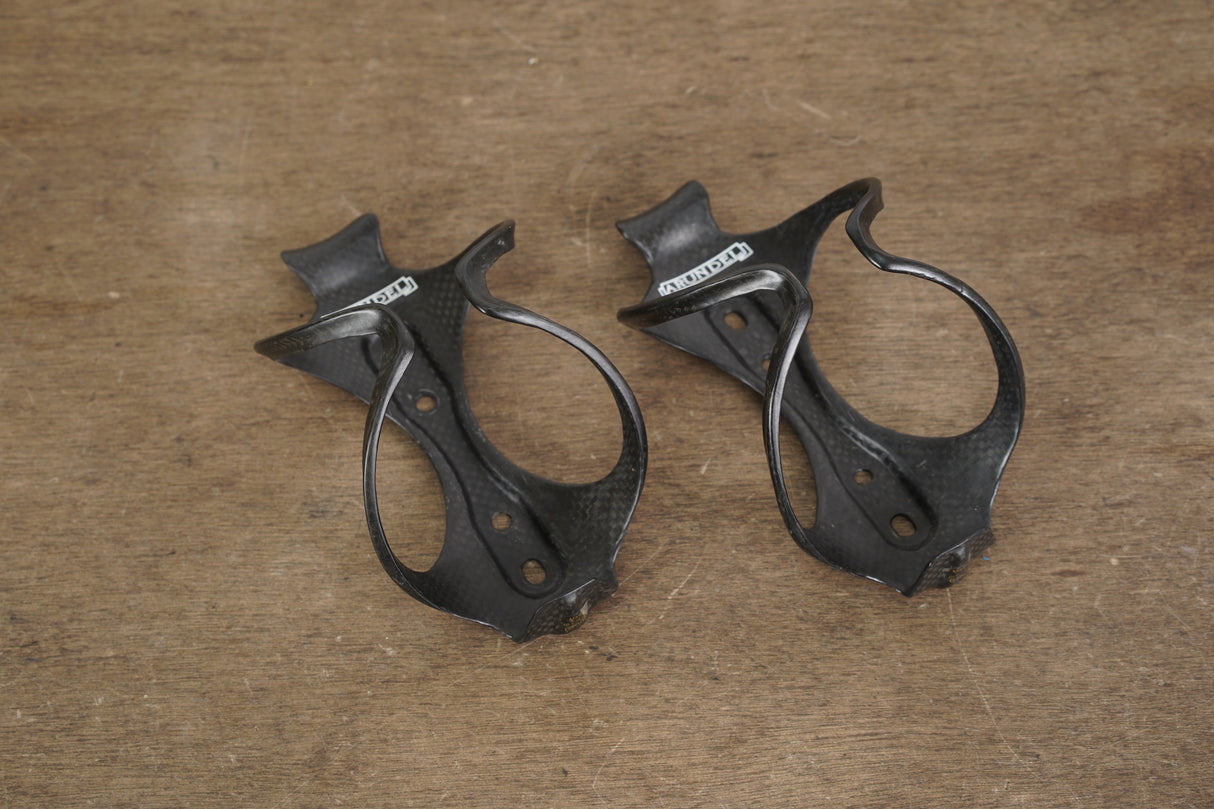 (2) Arundel Mandible Carbon Water Bottle Cages 53g
