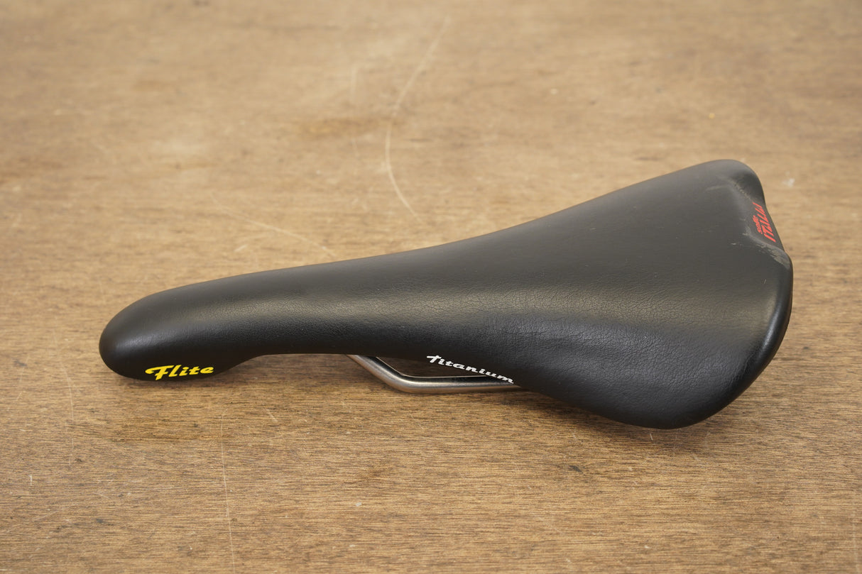 140mm Selle Italia Flite Titanium Rail Road Saddle 230g