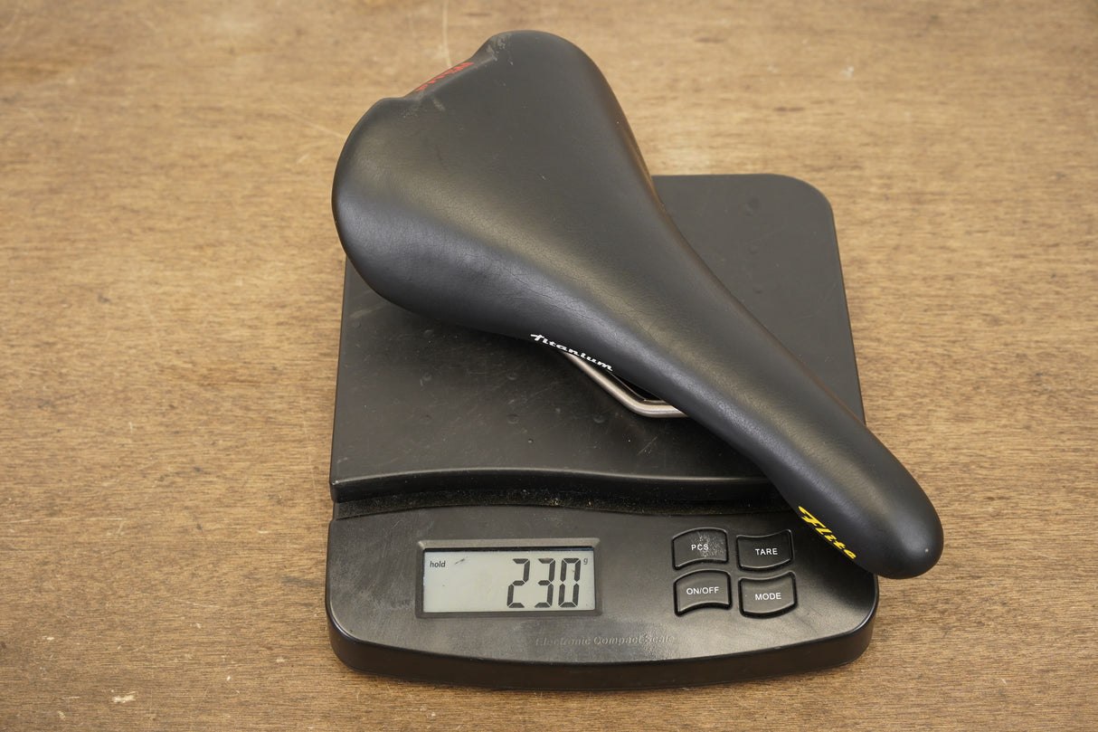 140mm Selle Italia Flite Titanium Rail Road Saddle 230g
