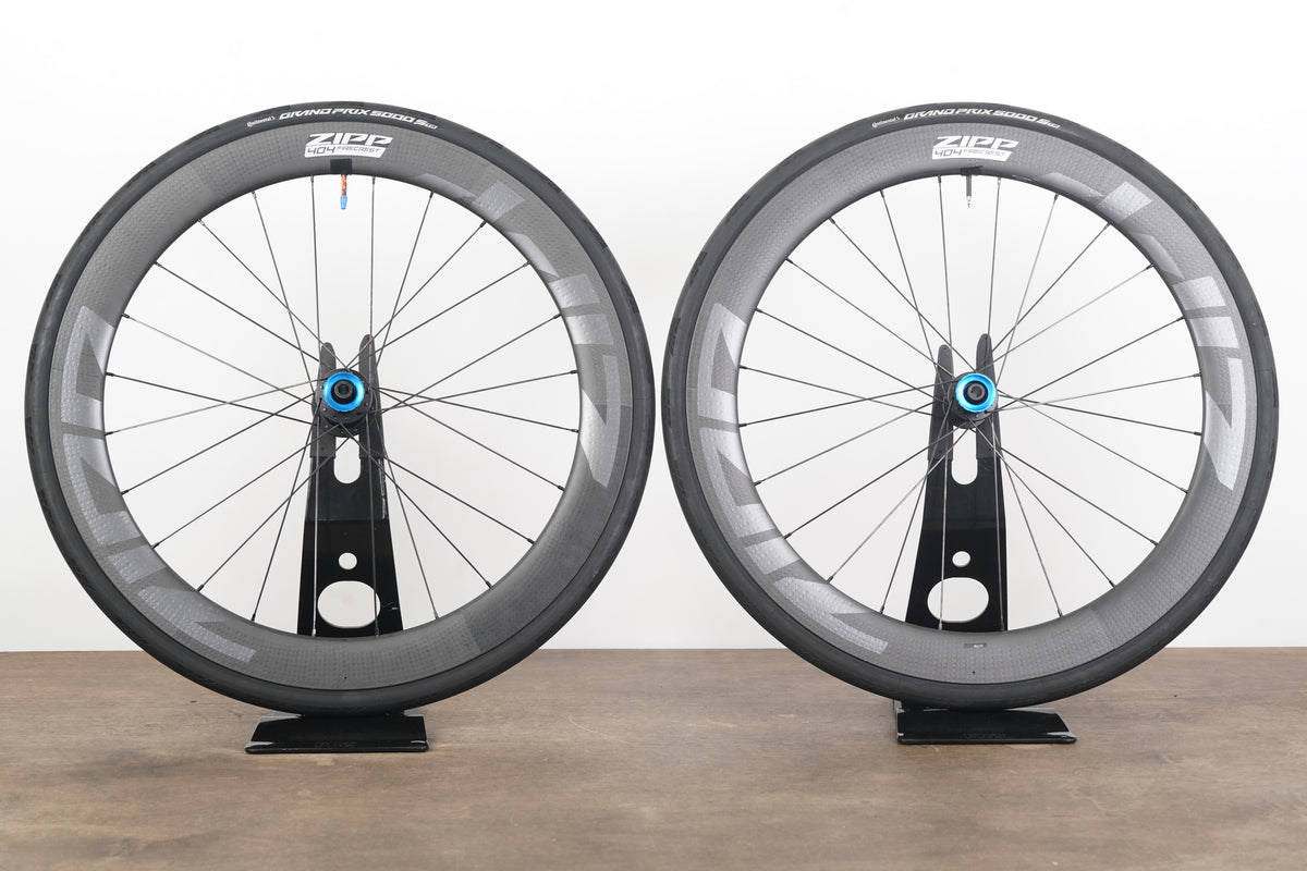 Zipp 404 Firecrest ZR1 Carbon Tubeless Disc Brake Wheelset Shimano/SRAM 11 Speed